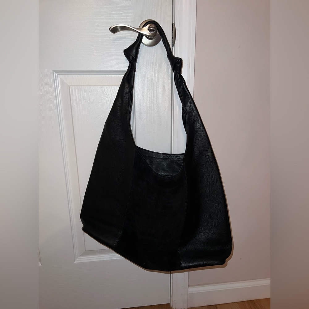 Black shoulder bag